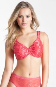 NUEVO SIN ETIQUETAS Sujetador con alambre Wacoal geranio 34DDD 85567 - Imagen 1 de 1