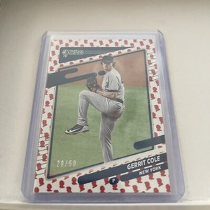2021 Panini Donruss Presidential Collection Gerrit Cole 20/50