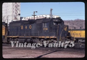 ORIGINAL DIA B&O 3736 BALTIMORE & OHIO KODACHROME 1979 - Bild 1 von 1