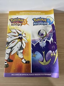 Pokemon Sun & Moon Alloa Region Official Strategy Guide Pokedex With Map - Picture 1 of 11