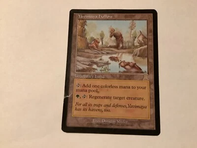 MTG Yavimaya Hollow, Damaged, English Urza's Destiny - Image 1 of 4