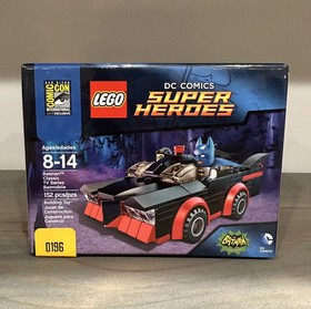 LEGO 2014 SDCC Batman Classic TV Series Batmobile 0196/1000 New Sealed DC Comics