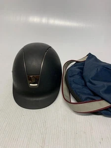 Samshield Helmet Shadow Matt Equestrian Model #02-Weight 490g With Case - Picture 1 of 9