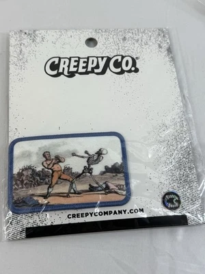Creepy Co. Embroidered Patch The English Dance of Death Halloween - Image 1 of 3