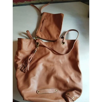 Bolso de mano de cuero Cynthia Vincent Foto 1 de 4