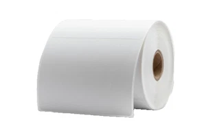 Zebra Eltron 4x3 (4"x3") Direct Thermal WH Adhesive Labels 1" Core 2 RLS - Picture 1 of 3