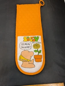 Soporte de bache ZIGGY Tom Wilson años 70 almohadilla caliente doble extremo naranja - Imagen 1 de 8