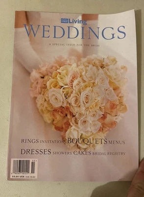 Martha Stewart Living Magazine Weddings Winter/Spring 1995--1st issue Foto 1 de 4