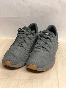 NoBull Ripstop Runner Crossfit Shoes Men 9.5 Gray Green Sneakers Unisex Women 11 - Picture 1 of 12