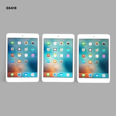 Apple iPad Mini Gen1 16/32GB Wi-Fi 7.9" Space Gray A1432 Lot of 3 E6418 - Image 1 of 4