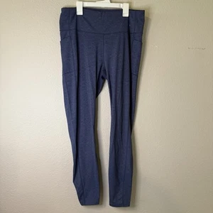 Mondetta Leggings Performance + Luxury Women’s XL Activewear Pants Blue Stretch - Picture 1 of 9