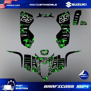 Kawasaki KFX 400 2003-2008 Graphics Kit Ltz 400 Suzuki Wrap Graphics - Picture 1 of 4