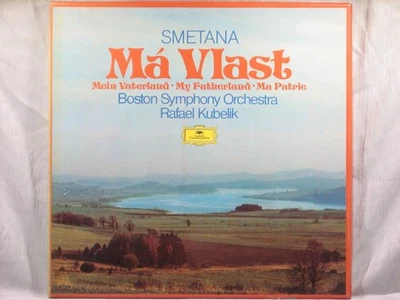 Smetana - Má Vlast - Rafael Kubelik, Boston Symphony - 2LP Box Set DGG 2720 032 - Image 1 of 4