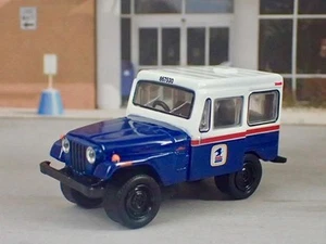 Jeep DJ-5 1971 USPS Priority vehículo de entrega por correo escala 1/64 edición limitada M - Imagen 1 de 5