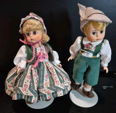 Muñecas Madame Alexander Hansel & Gretel 1991 Storyland Collection 461 y 462 de colección Foto 1 de 4