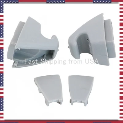 2PCS Car Sun Visor Hook Clip gray 15882854 For GMC Sierra 1500 Yukon XL 1500 - Imagem 1 de 4