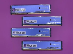 4x Kingston HyperX 4GB DDR3 1600MHz KHX1600C9D3B1/4G – 16GB Kit - Picture 1 of 3