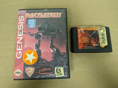 Battletech Sega Genesis 卡带和盒租赁 — 第 1/4 张图片