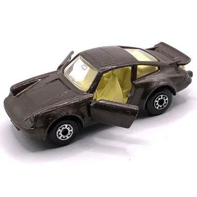 Lesney Matchbox Superfast Porsche Turbo No. 3 1978 Коричневый сделано в Великобритании - Изображение 1 из 4