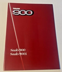 Brochure de Vente SAAB 900, 900 i  - 1985 - Notice en Anglais - Bel Etat - Picture 1 of 8