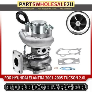 Turbo Turbocharger for Hyundai Elantra Santa Fe Tucson 2001-2005 2.0L 4917302401 - Picture 1 of 8