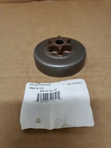 OEM Husqvarna Clutch Drum 530047061 3/8 Genuine -R21 - Picture 1 of 2