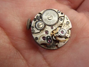 Vulcain 708 Grand Prix 17 Jewel Ladies Wrist Watch Movement Runs - Picture 1 of 10