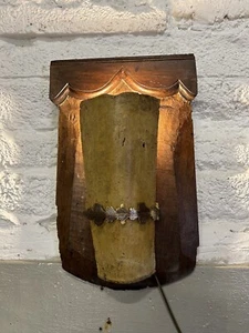 Pair Of Antique Lights French Medieval Style Wall Sconces Gothic Wall Lights - Picture 1 of 16