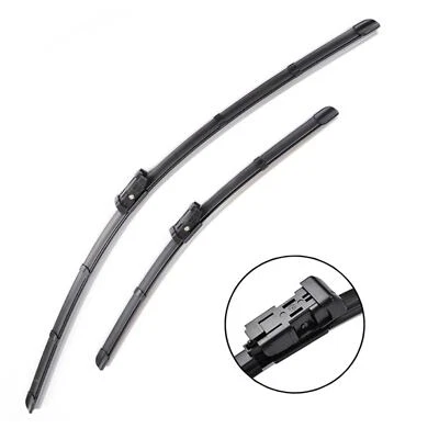 Peugeot 5008 Wiper Blades Aero For SUV 2013-2016 FRONT PAIR 2 x BLADES - image 1 of 4