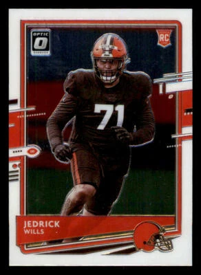 2020 Donruss Optic #119 Jedrick Wills RC - Image 1 of 2