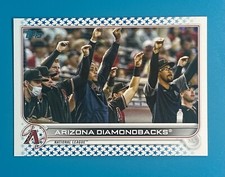 2022 topps #144 Arizona Diamondbacks Blue Stars /299
