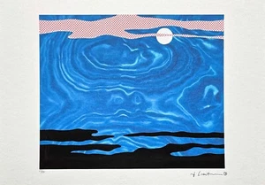 ROY LICHTENSTEIN - Moonscape - signed, numbered edition 62/150 - Picture 1 of 5