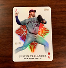 2023 Topps All Aces GOLD #/75 Justin Verlander AA-45 Mets Astros
