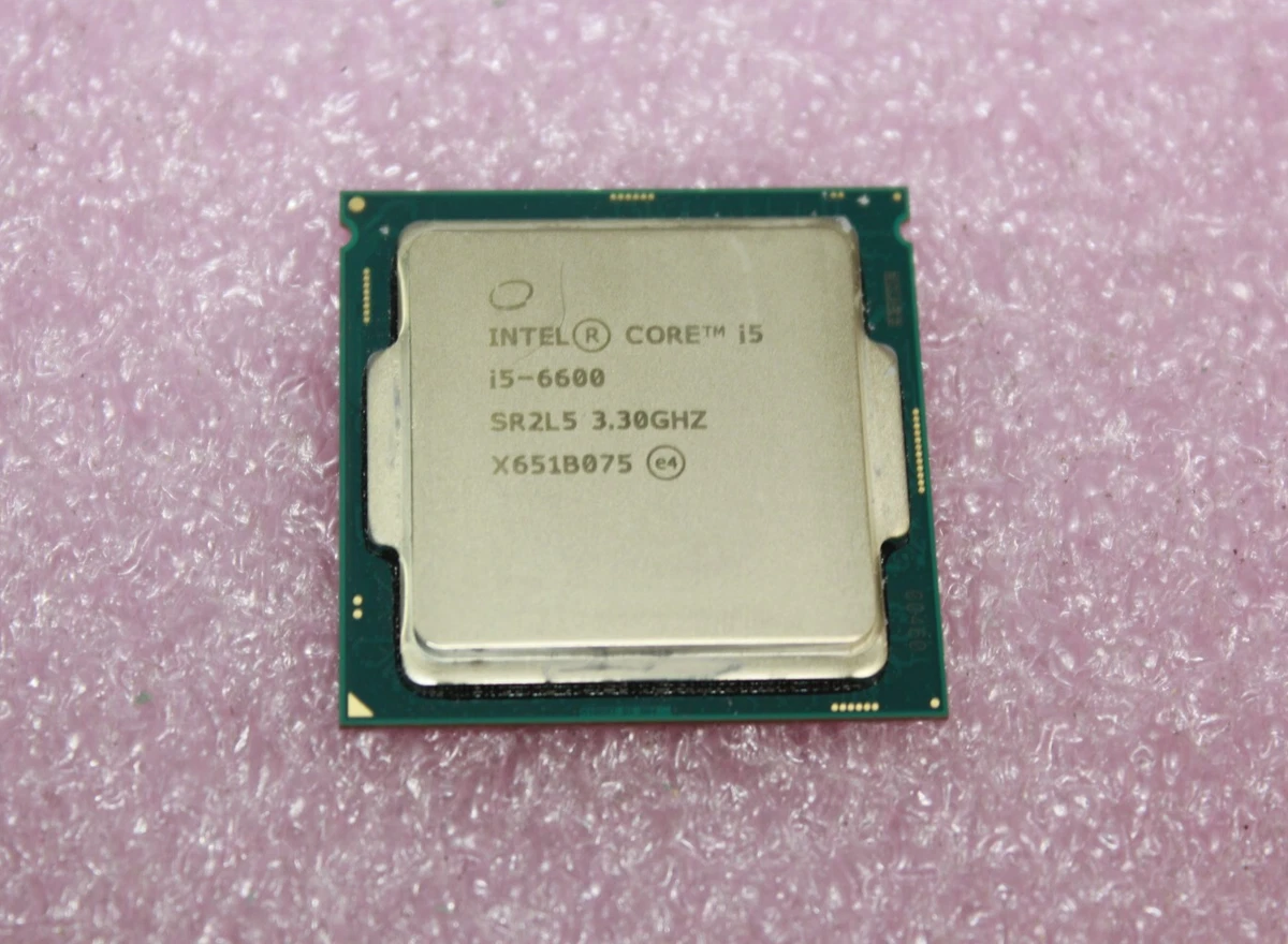 Intel Core i5-6600 Processor Model Computer Processors (CPUs) for