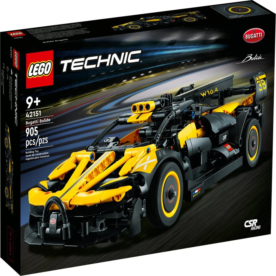 LEGO Technic Bugatti Bolide Racing Car 42151 Model Building Set Race Engineering - Image 1 of 1