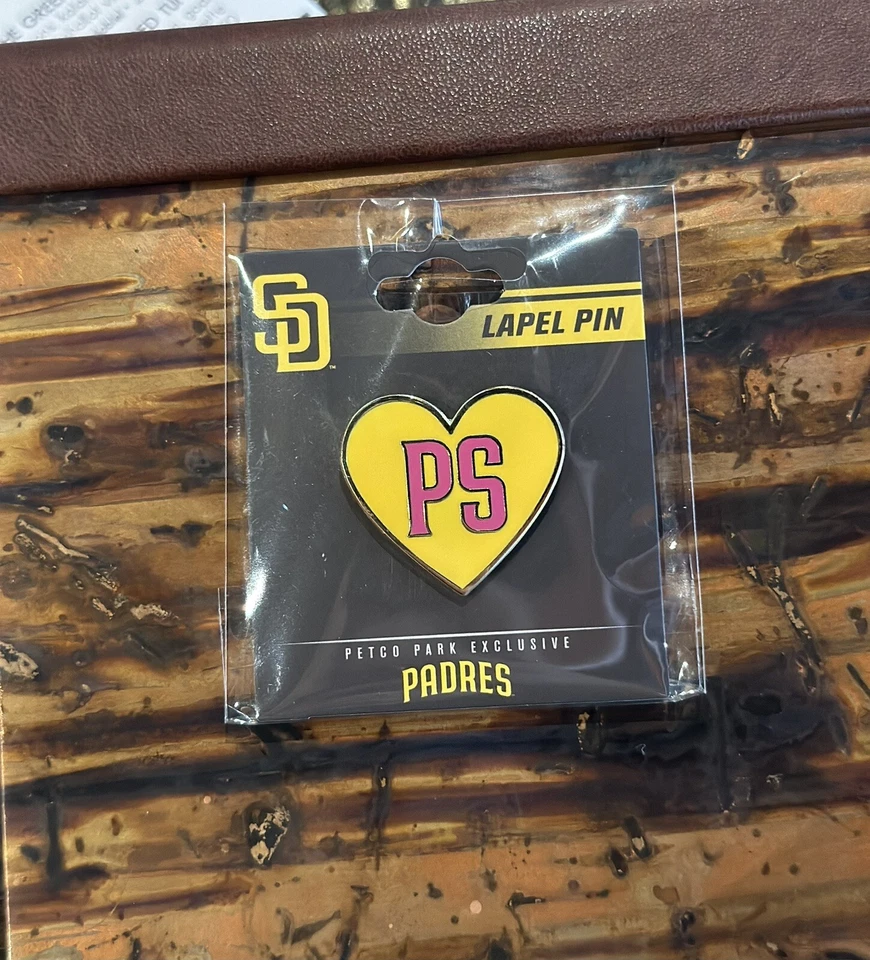 SAN DIEGO PADRES PETER SEIDLER PS PETCO PARK EXCLUSIVE PIN PINK SOLD OUT MLB - Image 1 of 1
