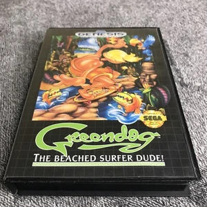 Greendog The Bleached Surfer Dude Sega Genesis Complete CIB Manual - Picture 1 of 4