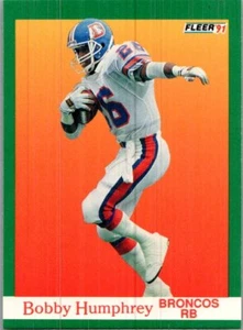 1991 Fleer #47 Bobby Humphrey - Picture 1 of 2