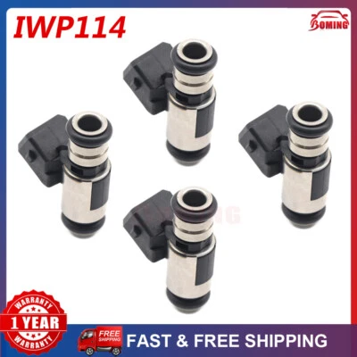 4X Fuel Injectors IWP-114 IWP114 For VW Golf Parati Saveiro GIII Santana 1.8L - Image 1 of 4