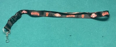 San Francisco Giants MLB Keychain Lanyard Black & Orange 2 Feet Long. Brand New! - Image 1 of 2