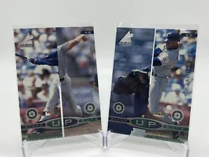 1998 PINNACLE INSIDE STAND-UP GUYS SET #25ABCD KEN GRIFFEY JR/FRANK THOMAS SP - Picture 1 of 2