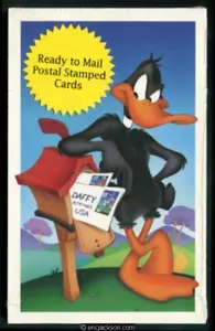 Libro del Pato Lucas UX304a, conjunto de 10 sellados de USPS, como nuevo, en muy buen estado - Imagen 1 de 2