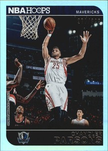 2014-15 Hoops Silver Dallas Mavericks Basketball Card #163 Chandler Parsons