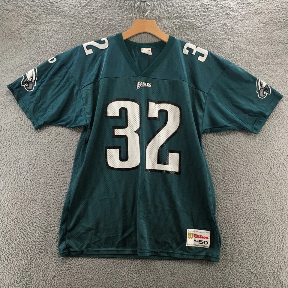 Camiseta deportiva de fútbol americano Wilson Philadelphia Eagles #32 Johnny Wilson para hombre XL azul Foto 1 de 4