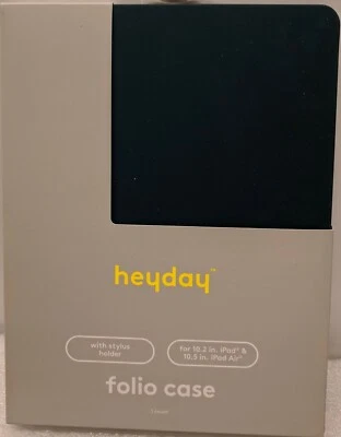 Heyday Folio Case for 10.2in Ipad and 10.5in Ipad air has stylus holder - Image 1 of 2