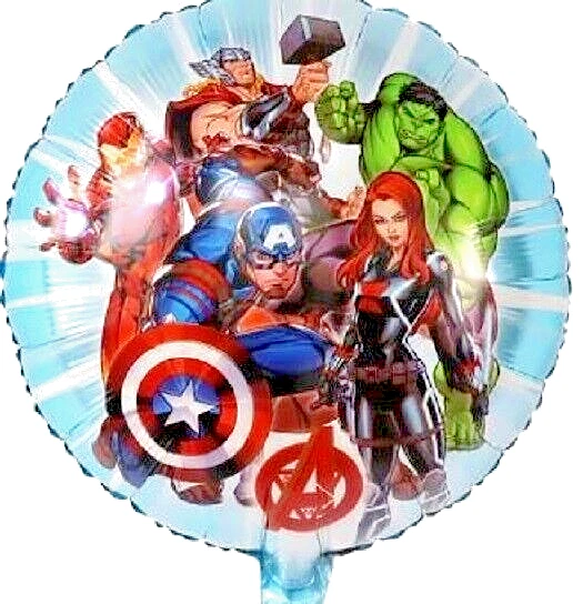 Globo 18" Avengers2 Superhéroe Cumpleaños Fiesta Decoraciones Regalos Mylar Foto 1 de 1