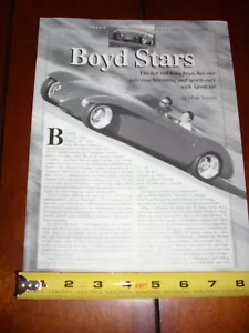 BOYD CODDINGTON CHIP FOOSE SPORTSTAR LEXUS SPORTS CAR - ORIGINAL 1996 ARTICLE - Foto 1 di 3