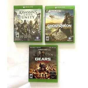 Gears Tactics Xbox, Assassins Creed Unity Xbox One, Ghost Recon Wildlands - Picture 1 of 12