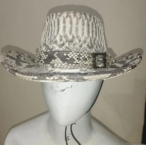 Para mujeres Pitón Anaconda Pieles Reales Exóticas Piel Vaquero Multi Talla Preventa - Imagen 1 de 9