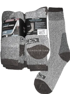 3 Pairs Mens Dickies Performance Thermal Cushioned Heavy Weight Mid Calf Socks - Picture 1 of 5